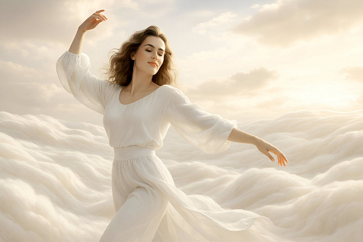 Cloud Dancer — главный цвет 2026 года по версии Pantone